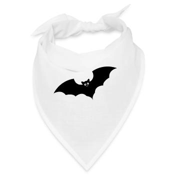 fledermaus - Bandana - Weiß - Vorne