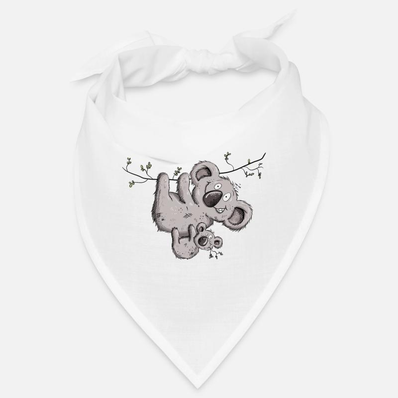 Drolliger Koala Bär Mit Koala Baby Bandana