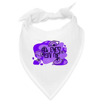 Eyes on me - Calypso Blous - Bandana - Weiß - Vorne