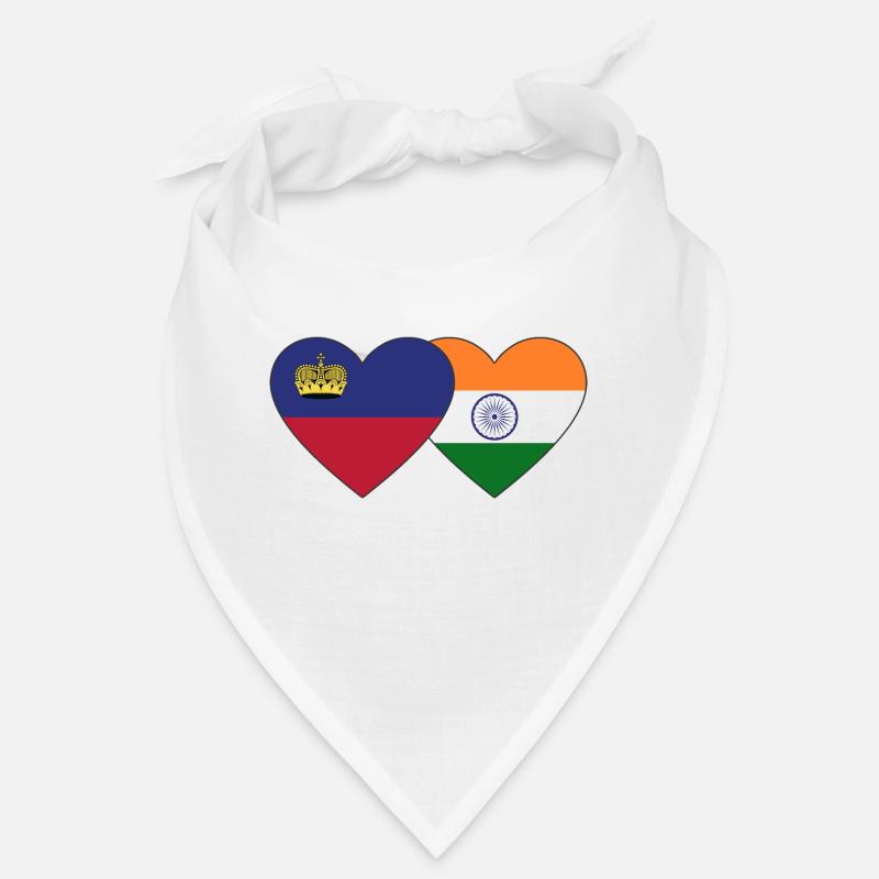 Liechtenstein Inde Drapeau Bandana