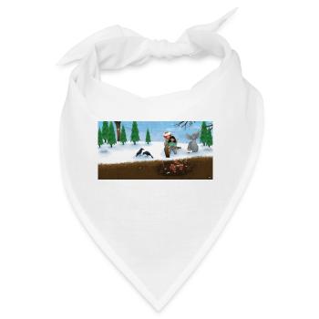 Die kleine Räubertochter - Bandana - Weiß - Vorne