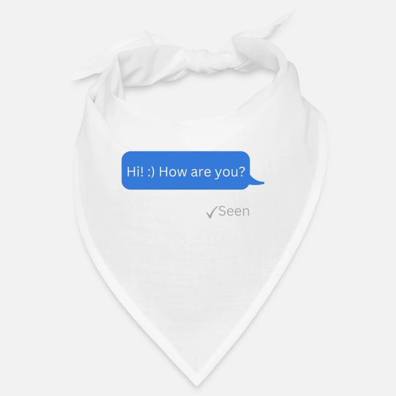 Salut! Comment vas-tu? Bandana