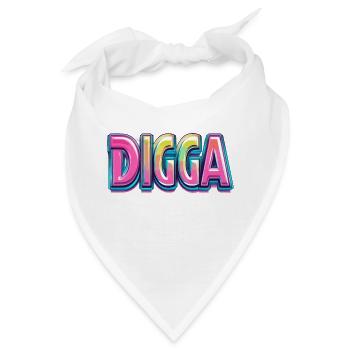 DIGGA - Bandana - Weiß - Vorne
