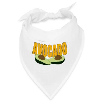 AVOCADO - Bandana - Weiß - Vorne
