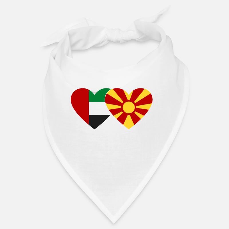 Émirats arabes unis Drapeau de la Macédoine Bandana