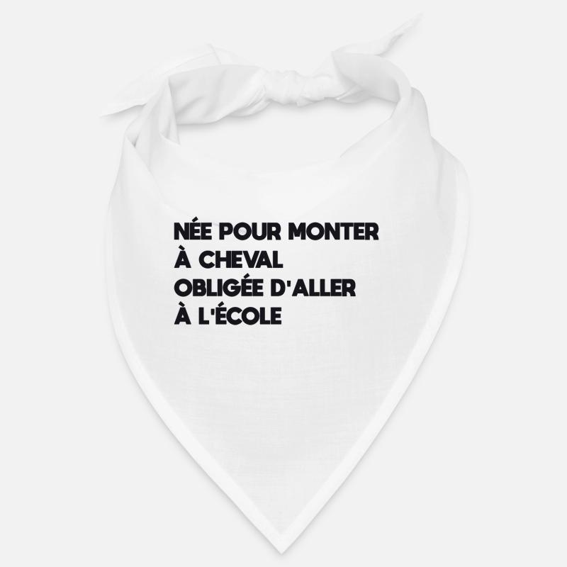 née pour monter à cheval Bandana