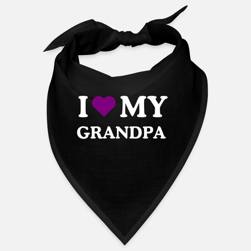 Ich liebe das lila Alzheimer-Bewusstsein meines Großvaters Bandana