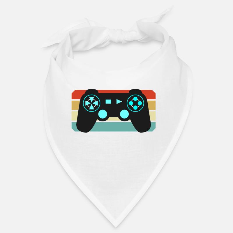 Vintage Retro Gaming Controller Bandana