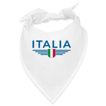 Rom Italien Fan Design T Shirt Outfit - Bandana - Weiß - Vorne