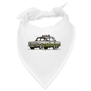 DDR-Polizei - Bandana - Weiß - Vorne