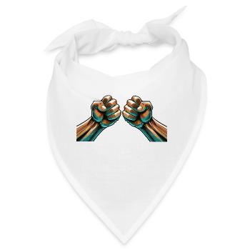 Faust - Bandana - Weiß - Vorne