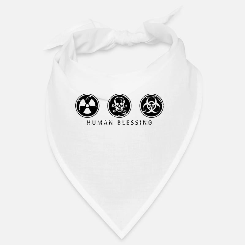 Human Blessing - Black Bandana
