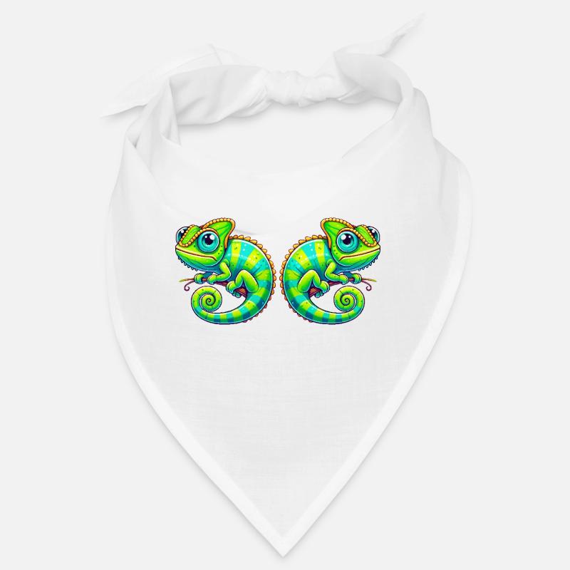 Chamäleon Comic Bandana