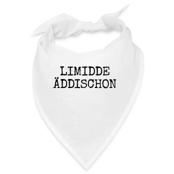 Limidde Äddischon - Berliner Edition für Berliner - Bandana - Weiß - Vorne