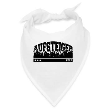 Aufsteiger 2025 Aufstieg Fußball Handball - Bandana - Weiß - Vorne