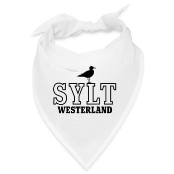Sylt Westerland - Bandana - Weiß - Vorne