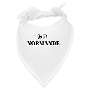 Hübscher Norman - Bandana - Weiß - Vorne