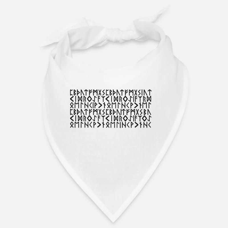 Alphabet Wikinger Bandana