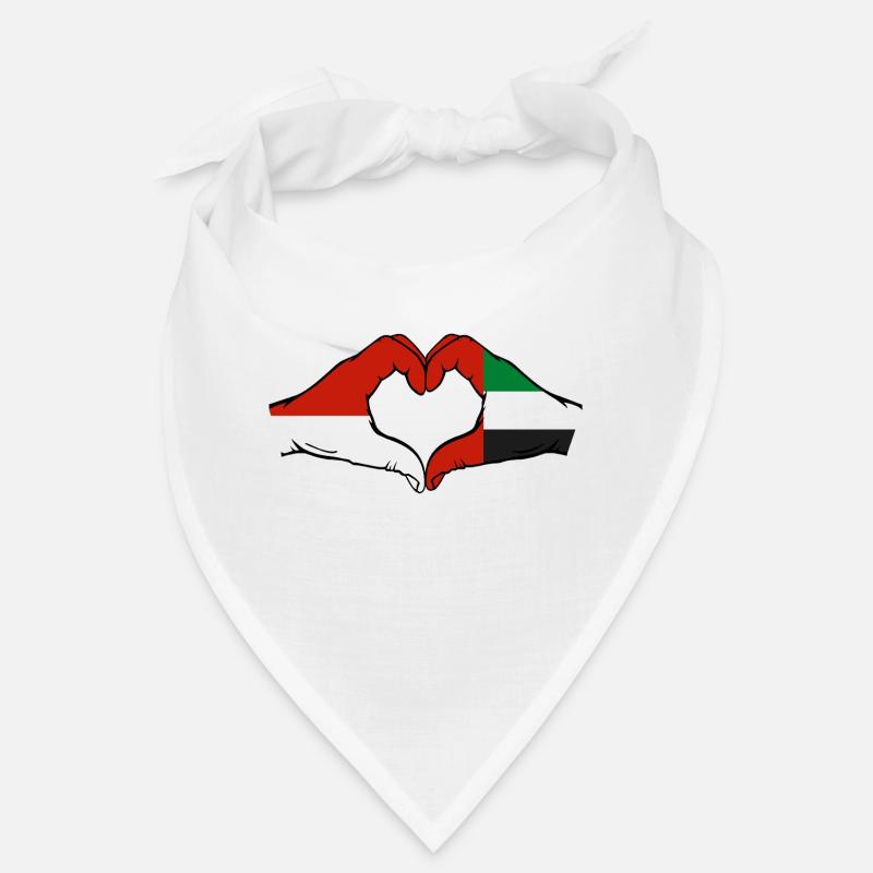 Monaco Drapeau des Émirats Arabes Unis Bandana