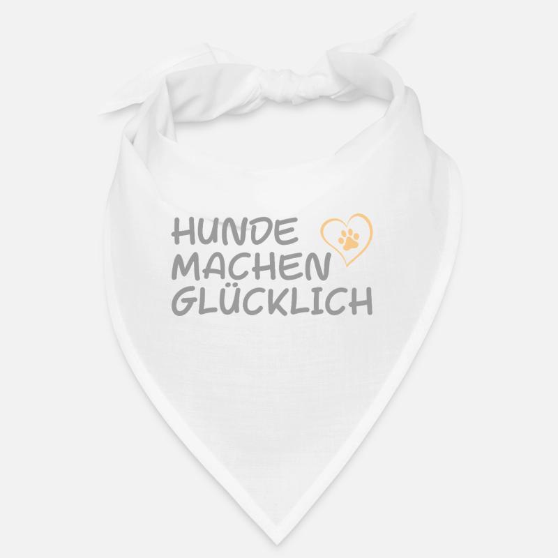Hunde machen glücklich Bandana