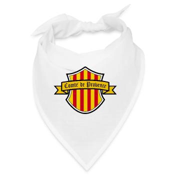 Grafschaft Provence - Bandana - Weiß - Vorne