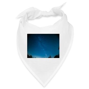 Milchstraße - Bandana - Weiß - Vorne