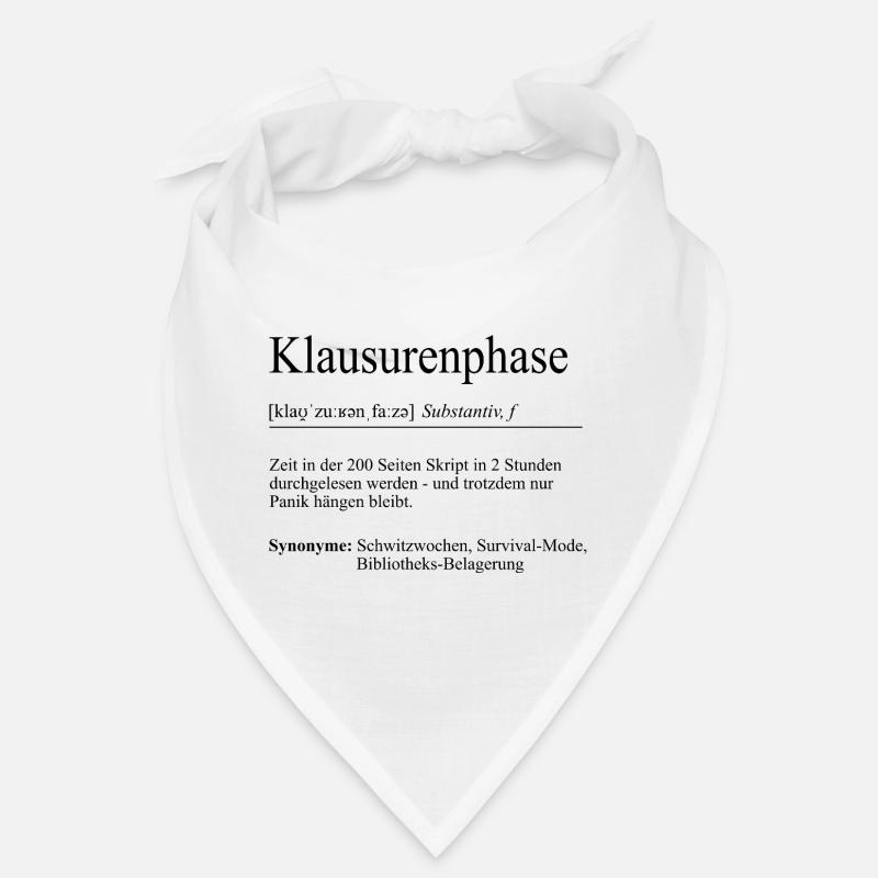 Unispruch "Exam Phase" Gift, Students Bandana