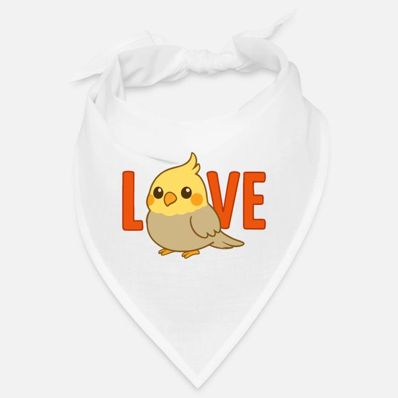 Amour calopsitte Bandana