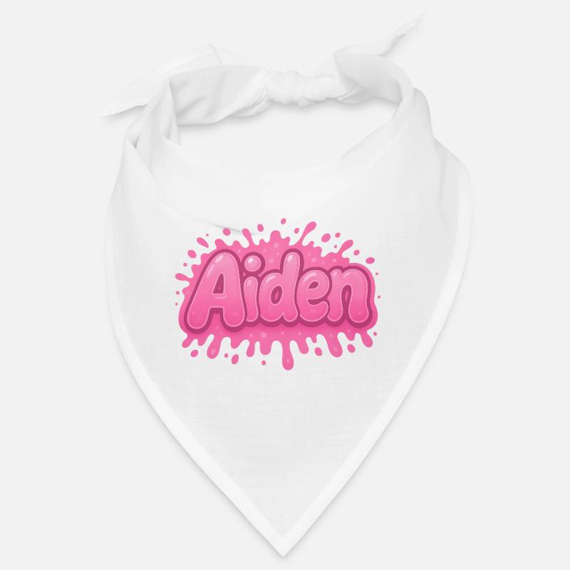 Graffiti Aiden Personalized name ideal gift printable on Bandana