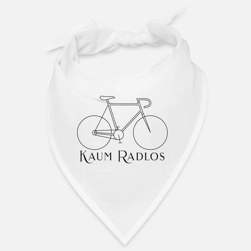 Jeu de mots à vélo à peine sans roues, graphismes minimalistes Bandana