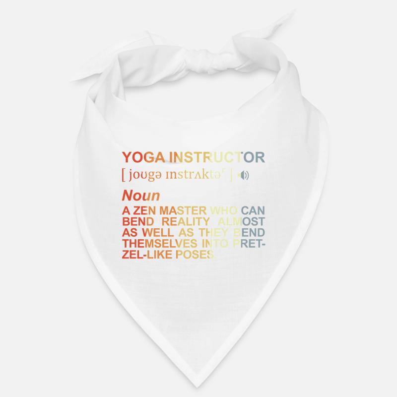 Yogalehrer Begriff Bandana
