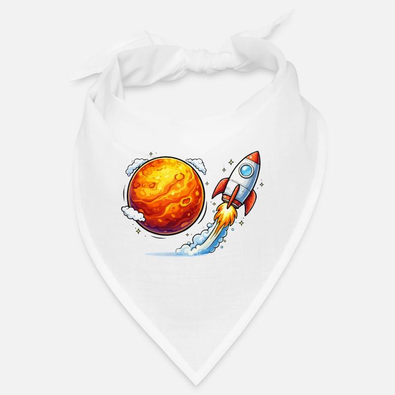 Rakete Planet Raumfahrt Bandana
