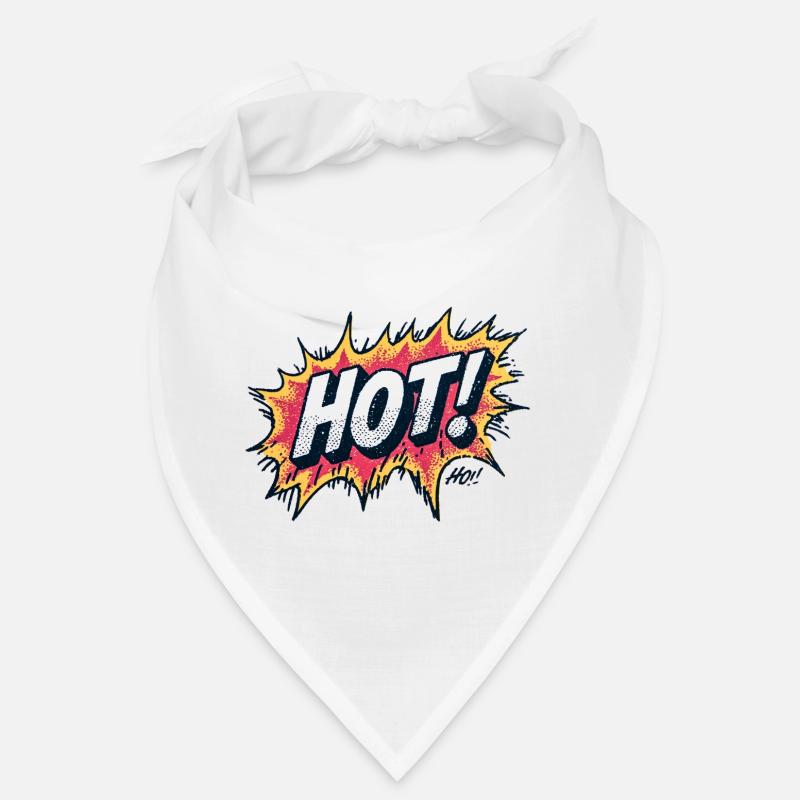 Hot Comic Explosions Design Bandana