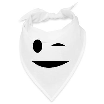 petzauge - Bandana - Weiß - Vorne
