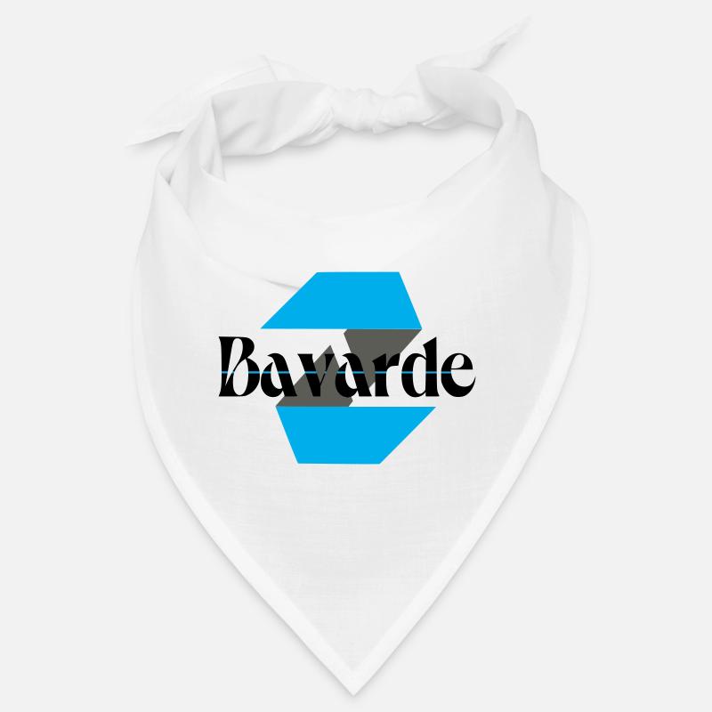 Logo bavarde - Bandana - blanc
