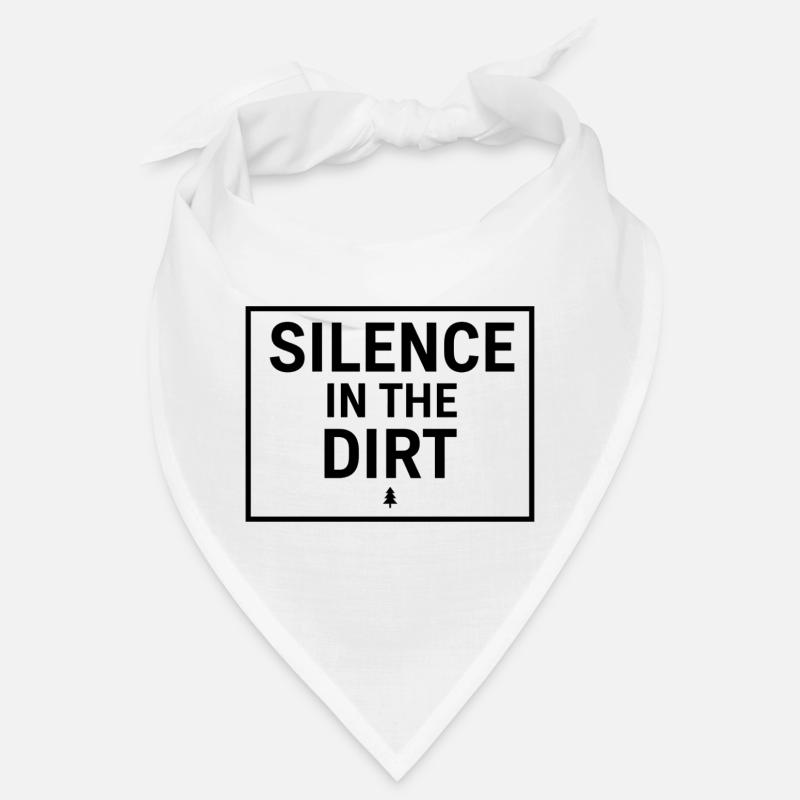 Schweigen im Dreck Schweizer Typografie-Tee Bandana