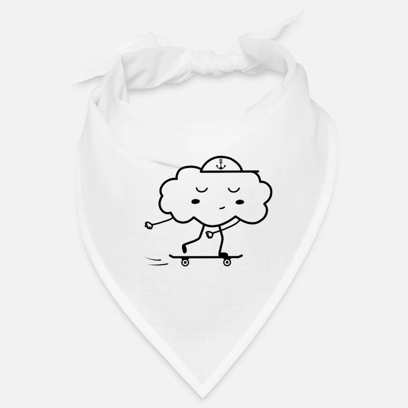 Skater Cloud – Ankerkappe Bandana