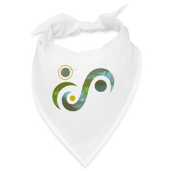 yoga-design_4 - Bandana - Weiß - Vorne