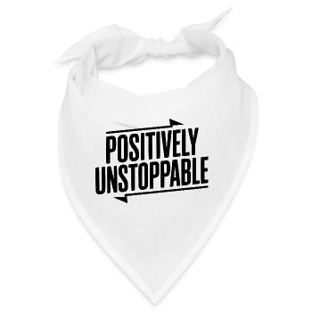 Absolut unaufhaltsam - Bandana - Weiß - Vorne
