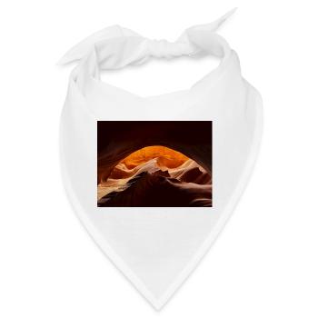 Desert Canyon Glow - Bandana - Weiß - Vorne