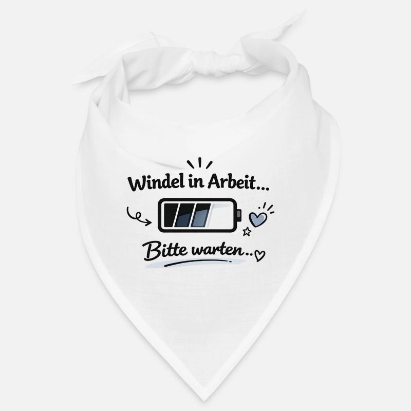 Windel in Arbeit - Bitte warten Bandana