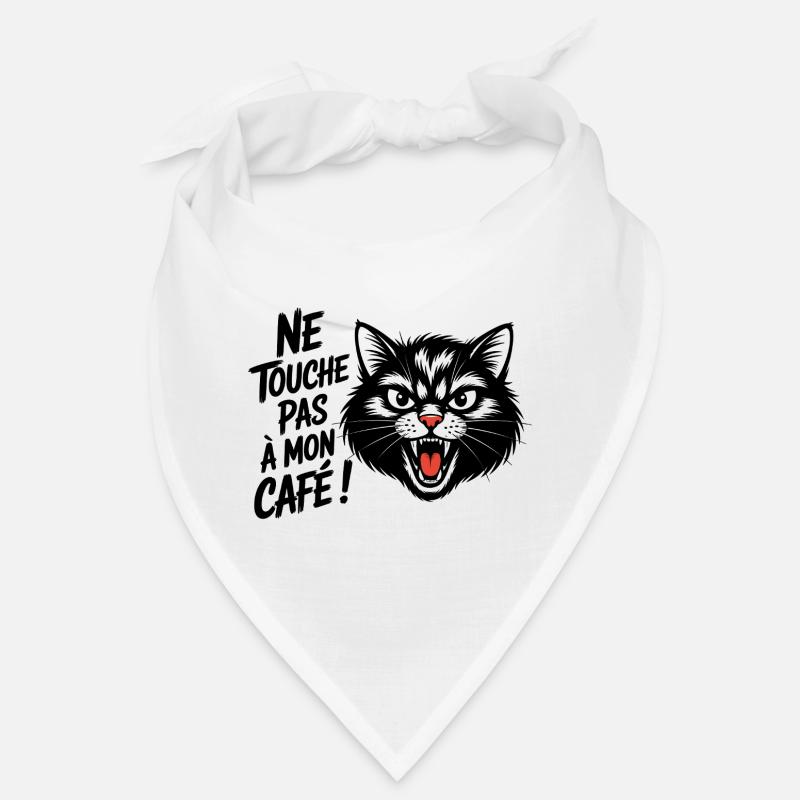 Ne touche pas à mon café ! Bandana