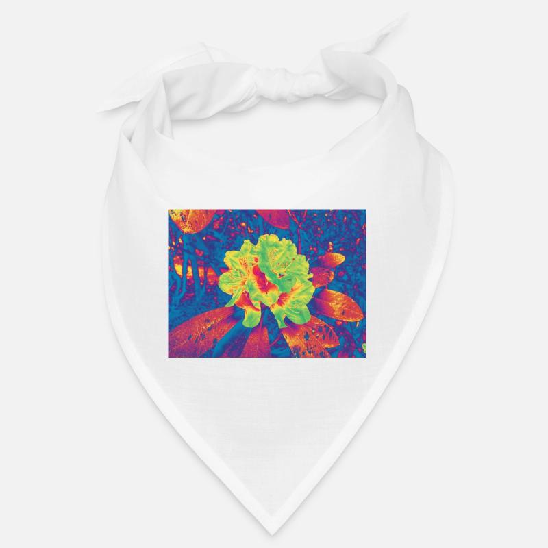 Fleur Néon Fleur Psychédélique Bandana