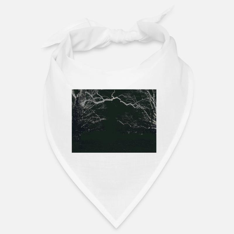 Night Forest Mirror Image Bandana