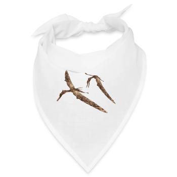  Flugsaurier Zhenyuanopterus - Bandana - Weiß - Vorne