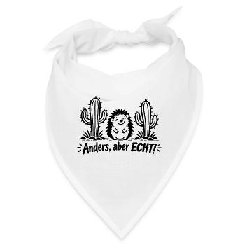 Anders, aber echt - Bandana - Weiß - Vorne
