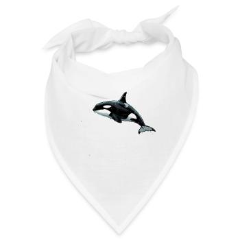 Pflügen - Bandana - Weiß - Vorne