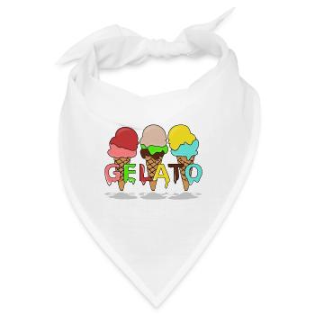 Gelato - Bandana - Weiß - Vorne