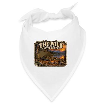 Die Wildnis nach Meilen - Bandana - Weiß - Vorne