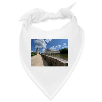 Burg von Chenonceau - Bandana - Weiß - Vorne